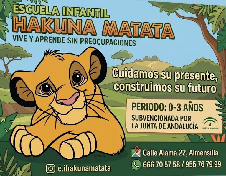 Guardería y Escuela infantil bilingüe Hakunamatata - Almensilla