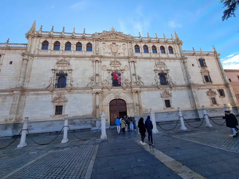 Escudo del Emperador Carlos V (Fachada Colegio San Ildefonso) - Grabado de piedra en Alcalá de Henares