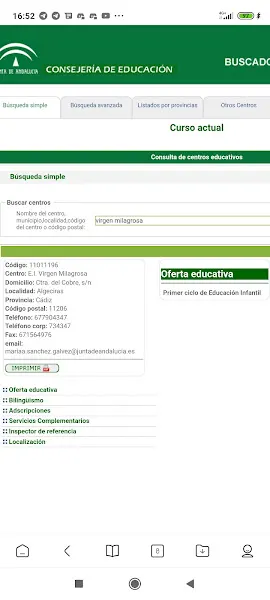 Escuela Infantil Virgen Milagrosa - Algeciras