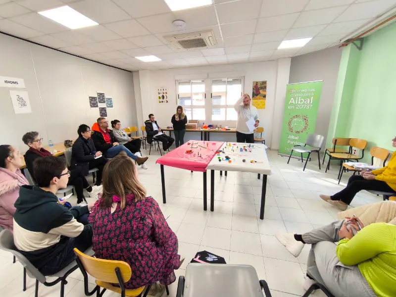 Del camp a la taula , Oficinas y aula