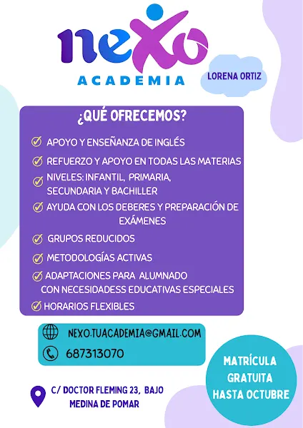 Academia Nexo - Medina de Pomar